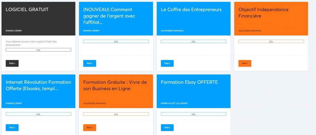 Formation gratuite affiliation 2ème page